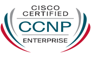 Cisco Certified CCNP Enterprise badge