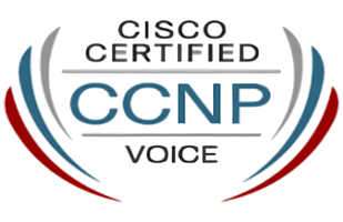 Cisco Certified CCNP Voice badge